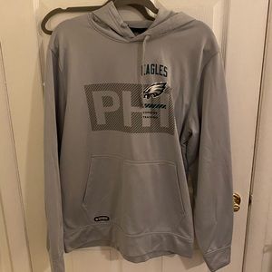 Eagles Combine Training Hoodie Size L